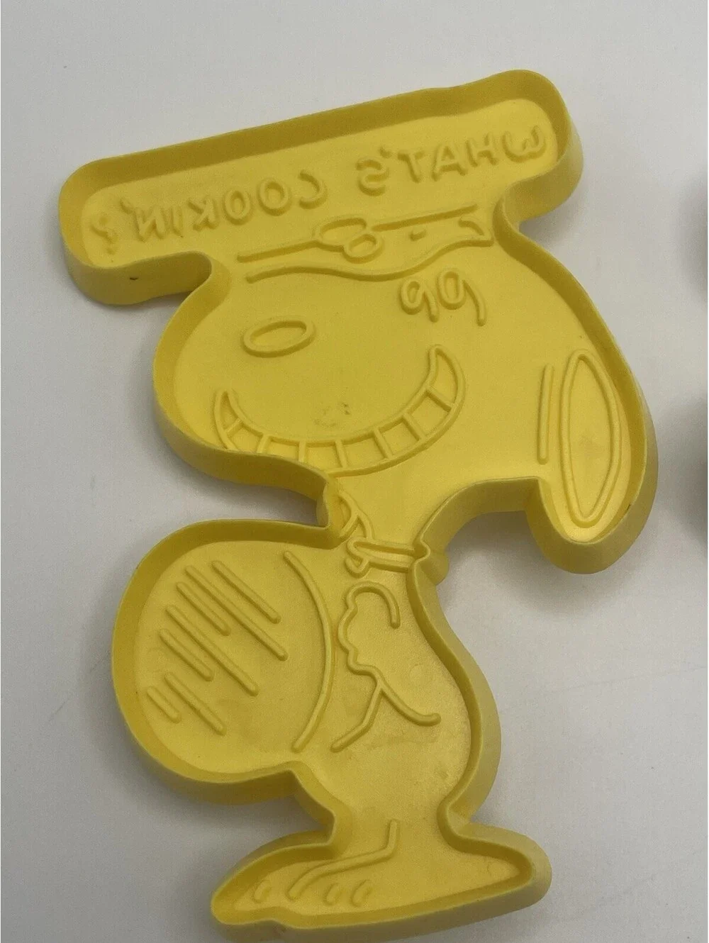 Vtg 1958 Snoopy Cookie Cutters, Set Of 2, Hallmark Joe Cool
